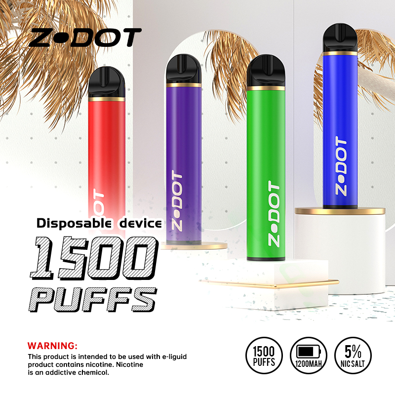 1500 puffs descartáveis ​​cigarro eletrônico